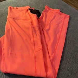 Bright pink til you collapse leggings